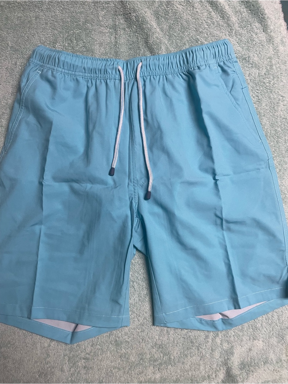 Peter Millar Light Blue Men's Swim Trunks